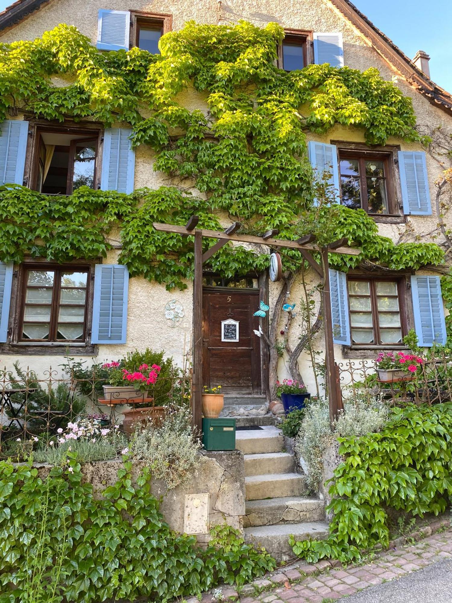 B&B De Charme La Maison Des 5 Temps Ferrette Exterior foto